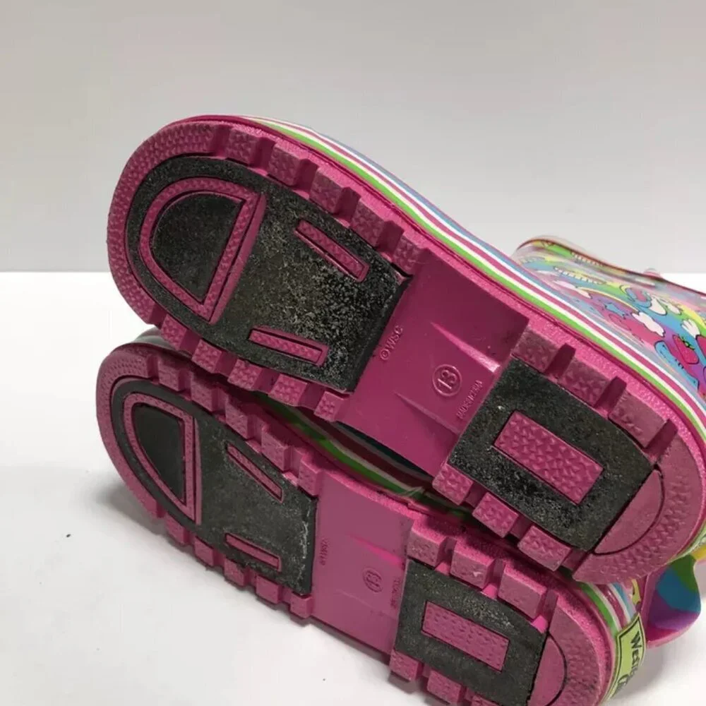 Western Chief Girls Printed Rain Boots 12 M Little Kid